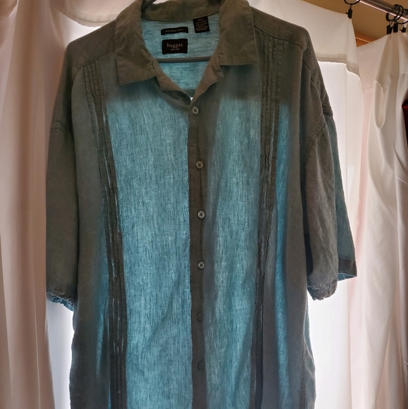 Haggar Other - Mens linen shirt